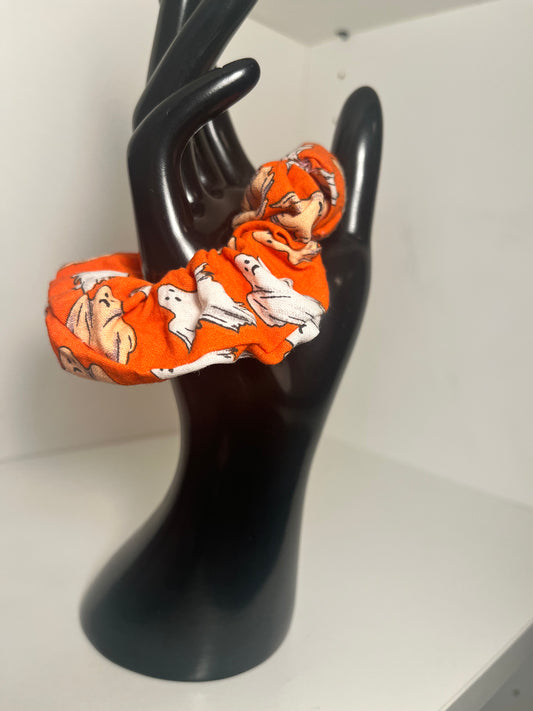 Ghost Hair Scrunchie - Orange